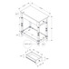 Accent End Table, 2 Tier, Storage Drawer, Traditional Stylish Design