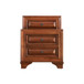 Storage Nightstand - Oak