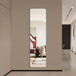Full Body Round Corner Mirror For Living Room