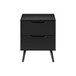 Modern Accent Table With Storage Drawers