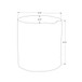 Contemporary Round Accent Table, Indoor / Outdoor