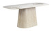 Nooka - Dining Table - White / Natural