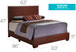 Elegant Platform Bed For Relaxed Spaces