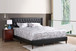 Stylish Bed For Spacious Rooms Contemporary