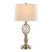 Linx - Twist Contemporary Table Lamp (Set of 2) - Antique Soft Brass / White