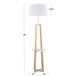 Cosmo - Shelf Contemporary / Glam Floor Lamp