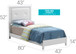 Padded Headboard Bed