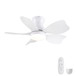 Low Profile Flush Mount Ceiling Fan With Light