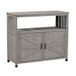 Patio Bar Table Set With Storage