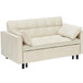 Sofa Bed With Pockets, 3 In 1 Convertible For Living Room