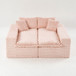 Multifunctional Sofa, Side-By-Side Or Facing Each Other