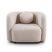 Japandi Style Accent Square Chair