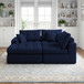 Corner Chaise L-Shaped Sectional Sofa Bed