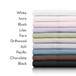 Brushed Microfiber - Short Queen Bed Sheet - White