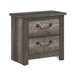 Amelia Bedroom Set in Grayish Brown