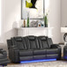 Benz - Power Reclining Sofa With LED Lighting