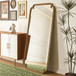 Full Length Mirror With Stand, Floor Standing Dressing For Bedroom - Antique Gold
