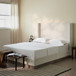 Hosford - Minimalist Upholstered Wingback Bed With Wood Base Platform