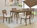 Mills Dining Set in Brown 2273 by Crown Mark
