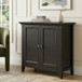 Amherst - 2 Door Storage Cabinet & Adjustable Shelving - Brown