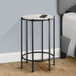 Contemporary Round Accent Table For Living Room