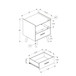 Modern Accent Table With Storage Drawer
