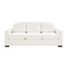 Modern 3 Seater Sofa With Curved Backrest
