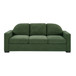 Modern 3 Seater Sofa With Curved Backrest