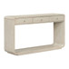 onsole Table With 3 Drawers And Display Shelf