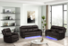 Aiden 3PC Reclining Set in Leather Gel