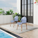 4 Piece Set Of Single Chairs With A Design Combining Modern And Traditional Elements