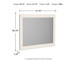 Stelsie - Bedroom Mirror - White