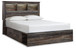 Drystan - Panel Bookcase Bed