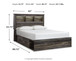 Drystan - Panel Bookcase Bed