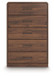 Fortlorn - Five Drawer Chest - Walnut Brown