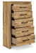 Maystonna - Five Drawer Chest - Brown