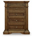 Frantanna - Five Drawer Chest - Brown
