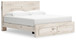 Lawroy - Panel Bed With Storage