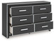 Zuraleus - Six Drawer Dresser