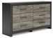 Broachmyn - Six Drawer Dresser