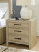 Calmoro - Three Drawer Night Stand - Gray
