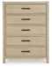 Calmoro - Five Drawer Chest - Gray