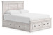 Makidern - Panel Storage Bed