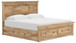 Makidern - Panel Storage Bed