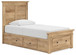 Makidern - Panel Storage Bed