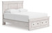 Makidern - Panel Storage Bed