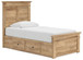 Makidern - Panel Storage Bed