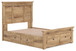 Makidern - Panel Storage Bed