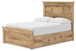 Makidern - Panel Storage Bed