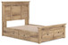 Makidern - Panel Storage Bed